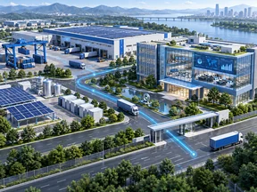 场景方案能力示意：工厂、园区、能源与物流场景